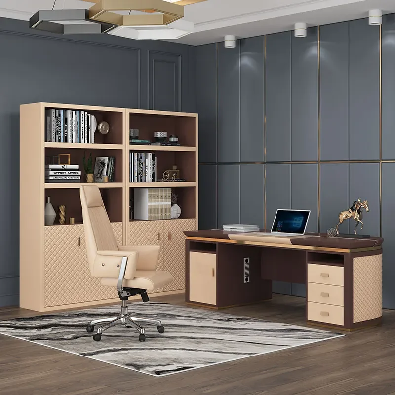 #Nordic Computer Desk With Storage Work Drawers Gaming Pc Cheap Corner Desks Mid Century Modern Desk Gaming Accessories Modern view 3