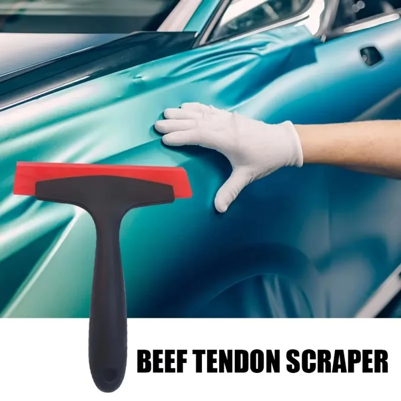 Rubber Squeegee Tile Gap Filling Cleaning Scraper Shovel Grout for Tiling Fixing Car Film Glass Snow Ice Trowel Remover image 2