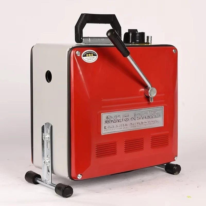 Professional heavy-duty electric high-pressure drain cleaner with cold water triple pump