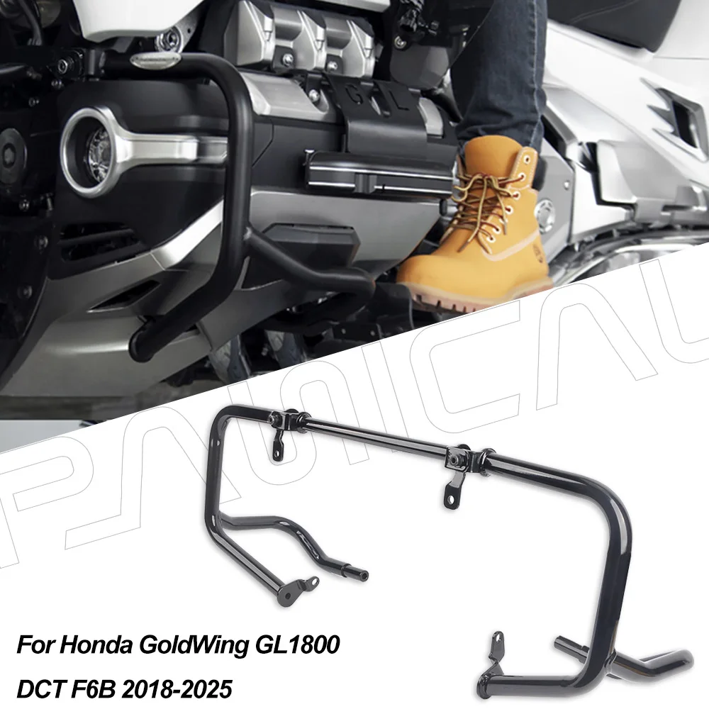 

PANICAL Motorcycle Engine Bumper for Honda GoldWing GL1800 DCT F6B 2018-2025 Bottom Anti-collision Bar Anti-roll Bar Accessories