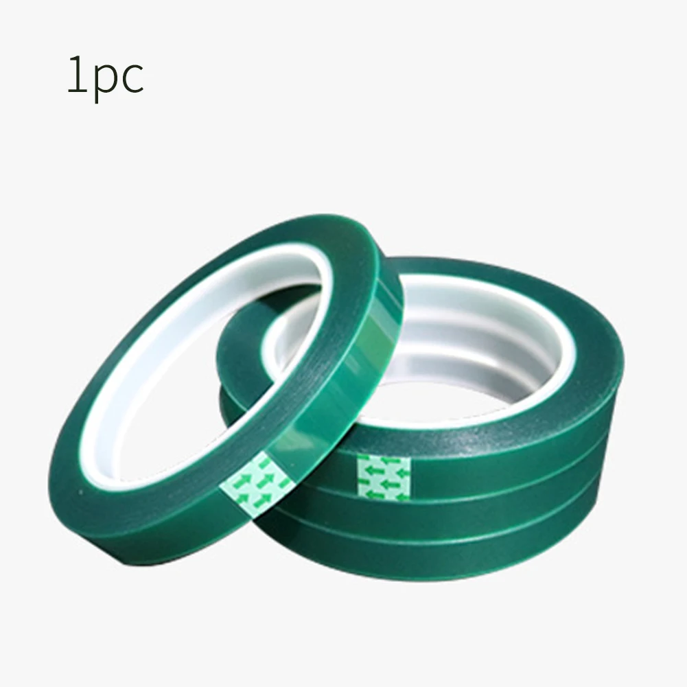 For Painting Spraying Self Adhesive 3D Printer Circuit Boards Masking Tape Green High Temp Powder Coating No Residue Anodizing