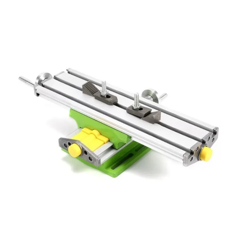 DIY Home Micro Precision Milling Machine Vise, X Y Axis Adjustable Bench Drill Fixture, Multifunctional Worktable Clamping Tool