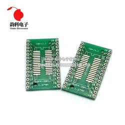 10PCS TSSOP28 SSOP28 SOP28 to DIP28 Transfer Board DIP Pin Board Pitch Adapter