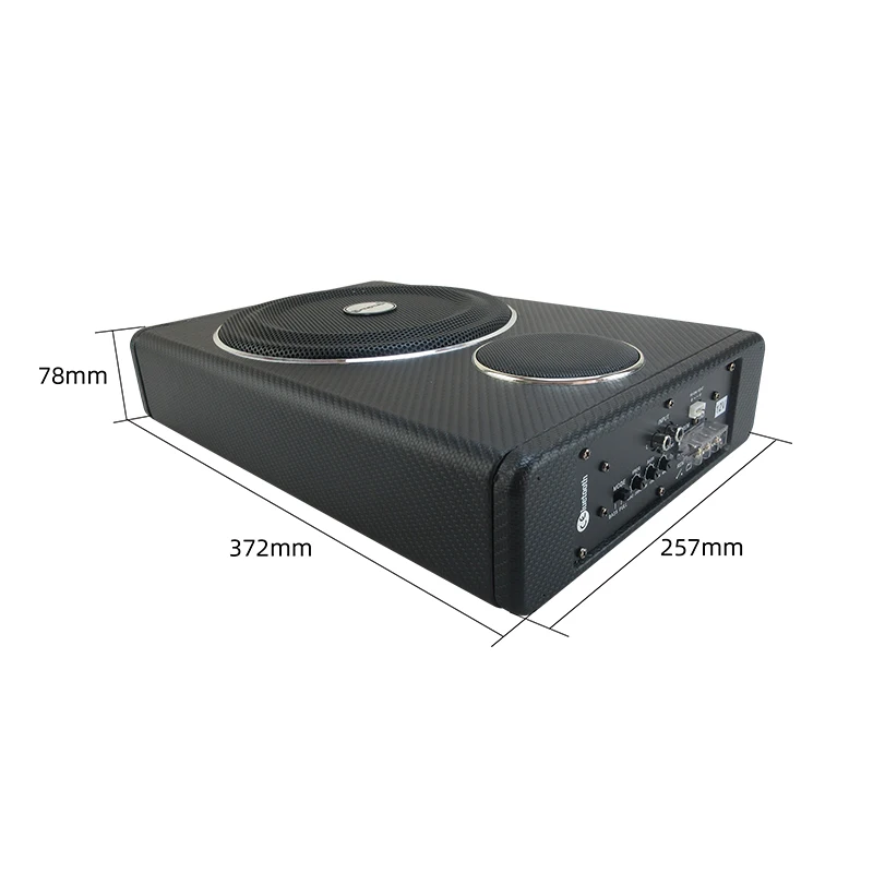 SUBWOOFER  Car Audio  Active   Suwboofer     Wooden  Matierial   Model No .QP-H8BT  With BT