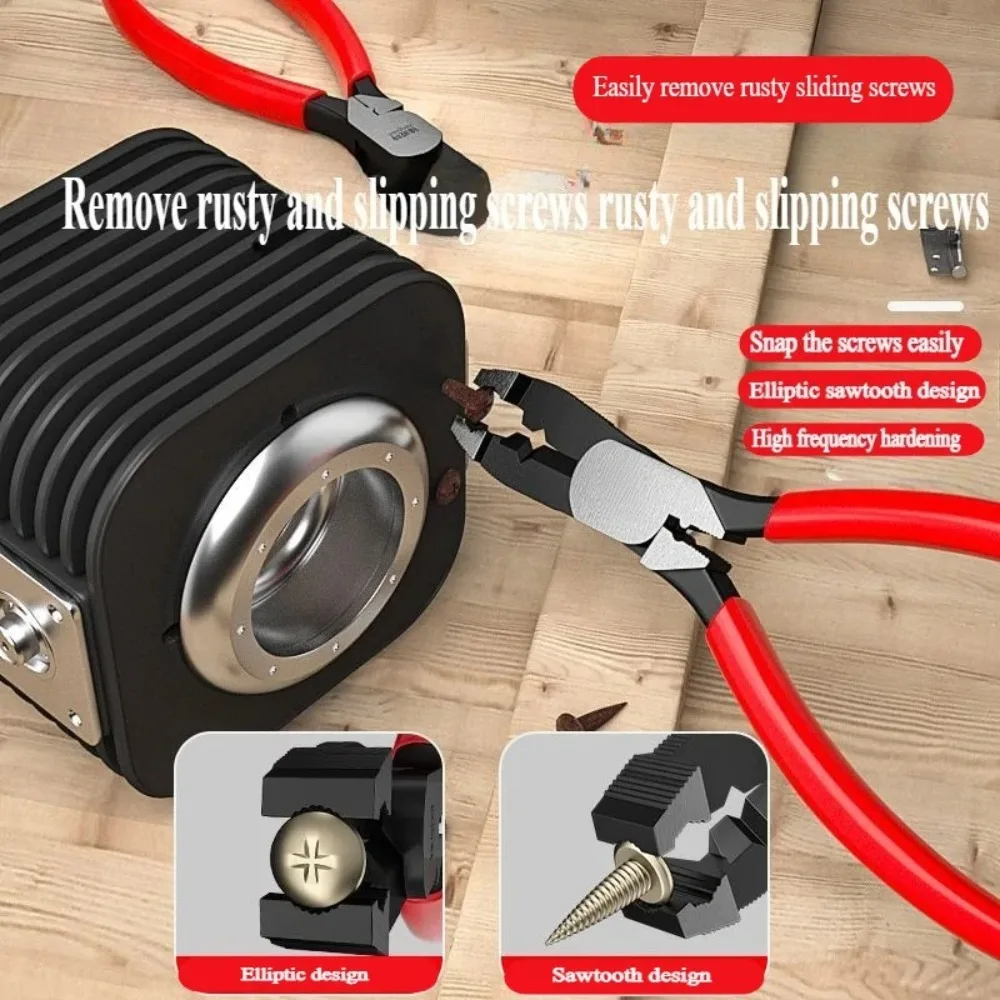 녹슨 와이어 제거용 슬립-투스 스크류 플라이어 - 카프 슬립-와이어 스크류 플라이어, 스크류 제거 플라이어, 와이어 추출 도구