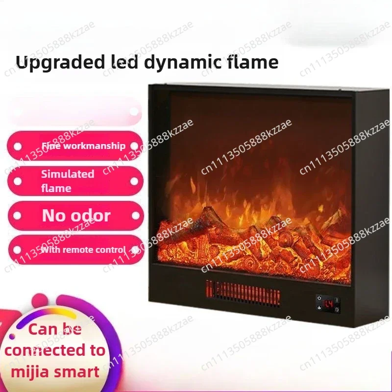 Heater Household Living Room Embedded Fake Fire TV Fireplace Core Electronic Fireplace Simulation Flame Decorative Cabinet