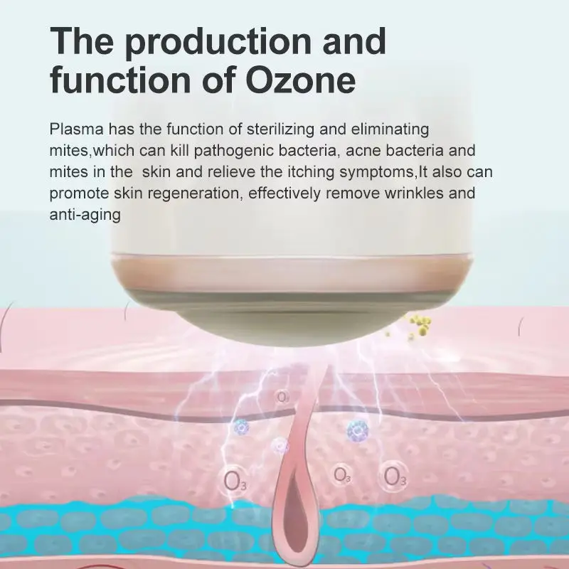 携帯型プラズマ美容器 O3 デイリーメンテナンス アンチエイジング EMS マイクロカレント オゾン レッドライト 抗菌 ダニ除去