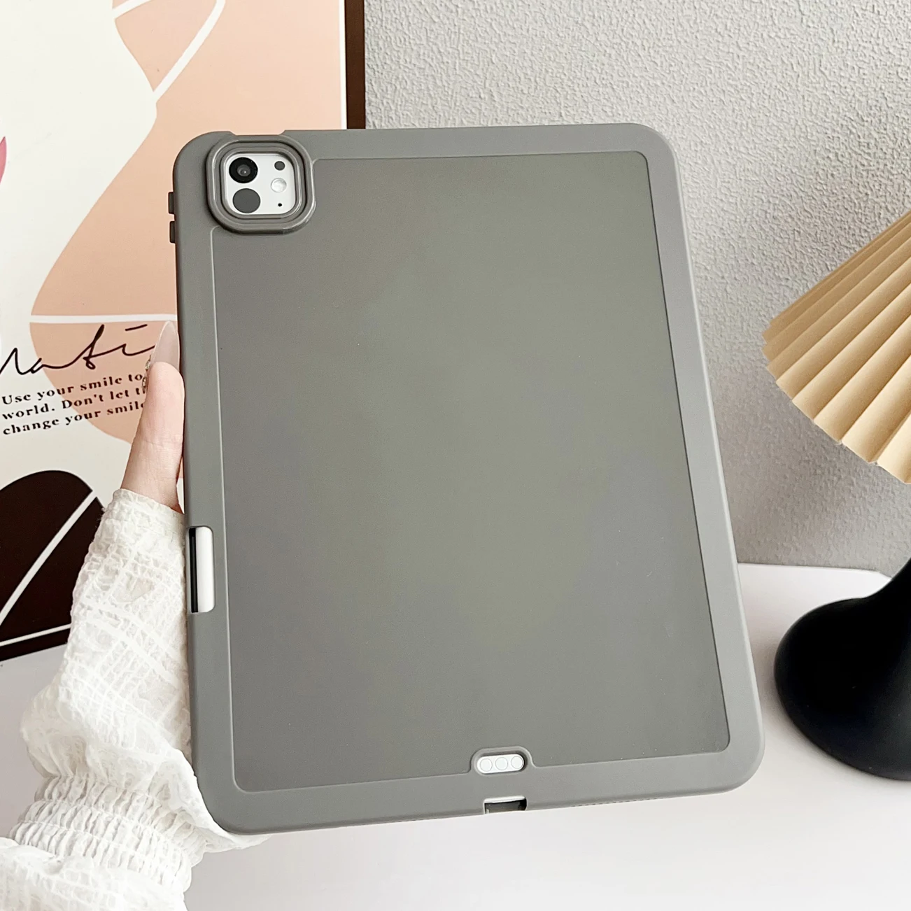 

Чехол для планшета iPad 2024 2025 7 8 9 10-го поколения Air 4 5 Pro 10,2 10,9 11-дюймовый мини-чехол с гнездом для карандашей, мягкий чехол