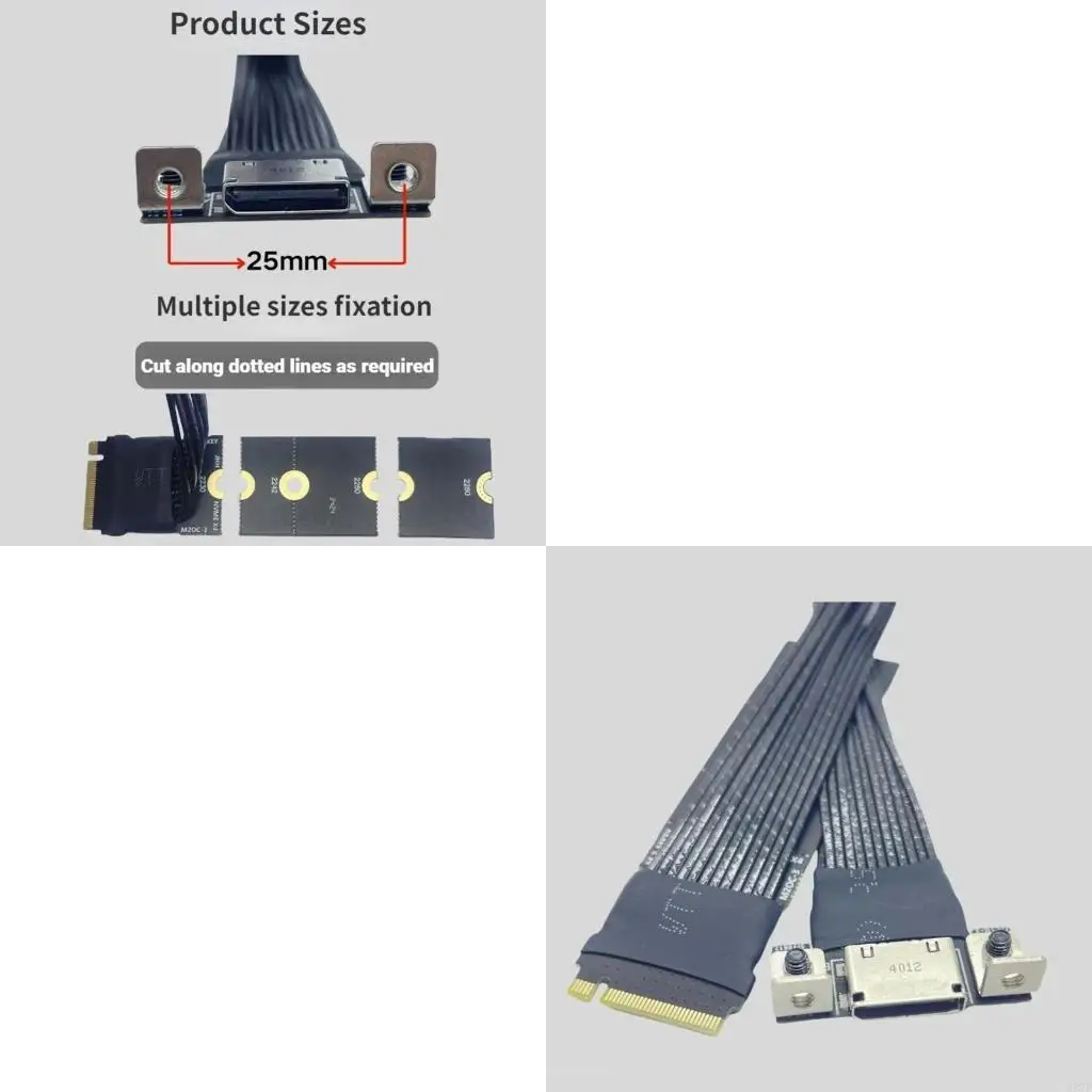 

M.2 nvme к удлинительному кабелю с цифрой с фиксированной пряжкой передачи данных 83CF