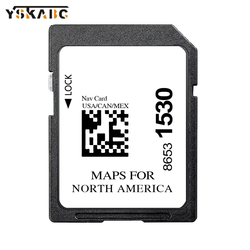 北米2025-2026年版マップsdカード32gb（ビュイック・エンクレーブ、エンコア、エンビジョン2020-2024車両用gps-8653-1530）を更新