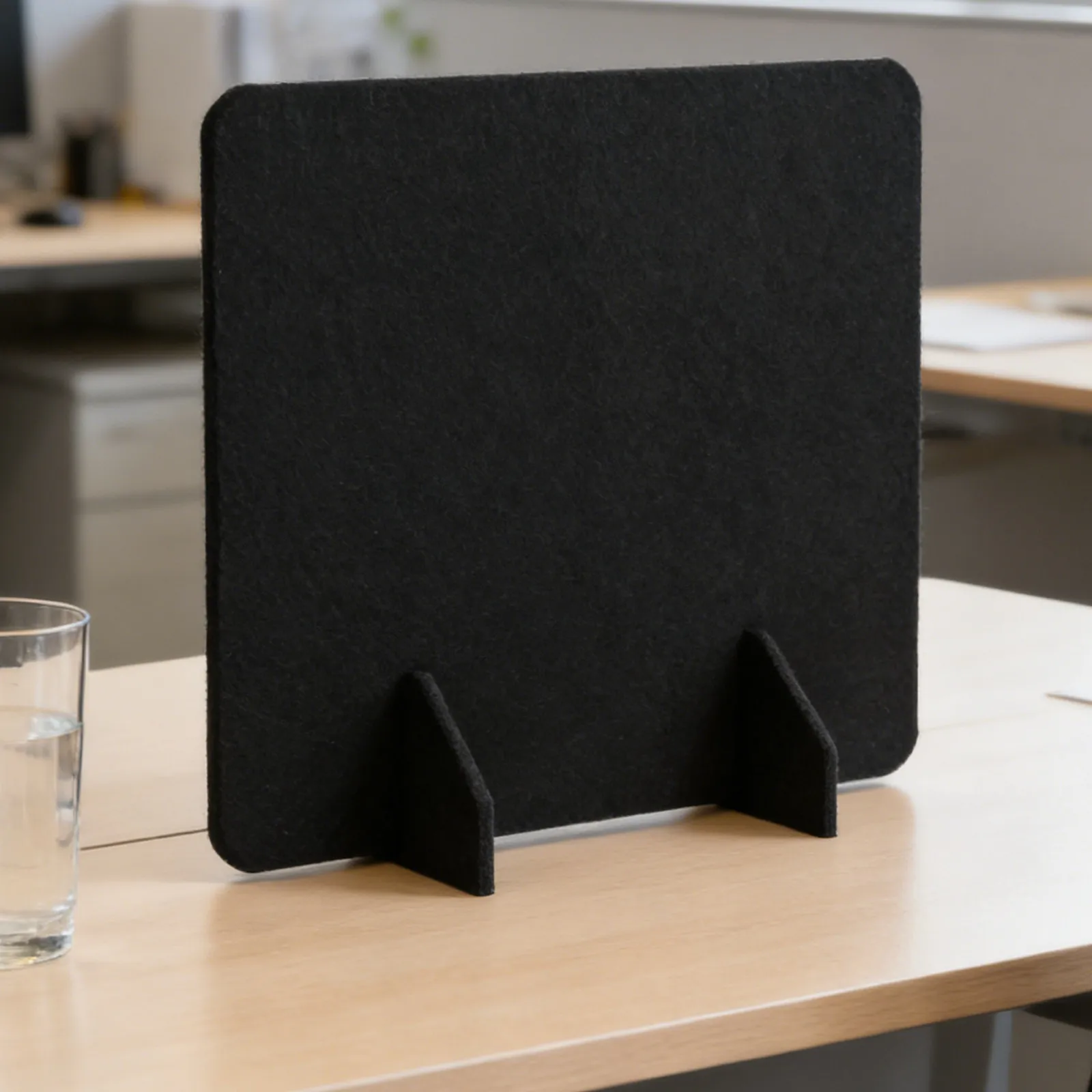 2Pcs Felt Desk Divider Panel Office Partition 15.75x6 Inch Desktop Privacy Screen Tabletop Room Divider Desk Divide