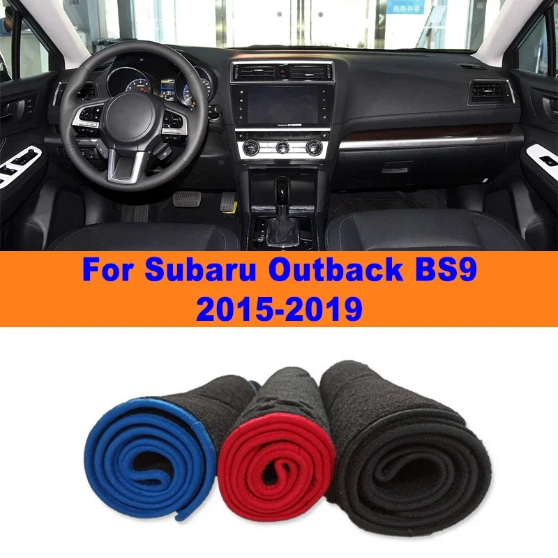 

Anti-Glare Dashboard Cover Dash Mat Non-Slip Sun Shade Pad Interior Protector For Subaru Outback BS9 2015-2019 Car Accessories