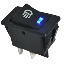 Interruttore a bilanciere fendinebbia con LED 4 Pin per interruttori interni automobilistici per cruscotto marino per auto camion barca