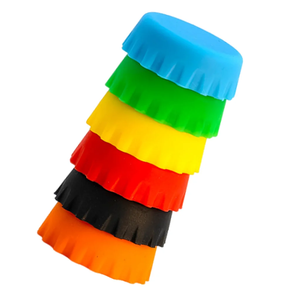 

6Pcs Pet Feeding Bowl Silicone Reptile Food and Water Dish Smooth Shallow Design for Gecko Lizard Turtle Hamster 3Cm