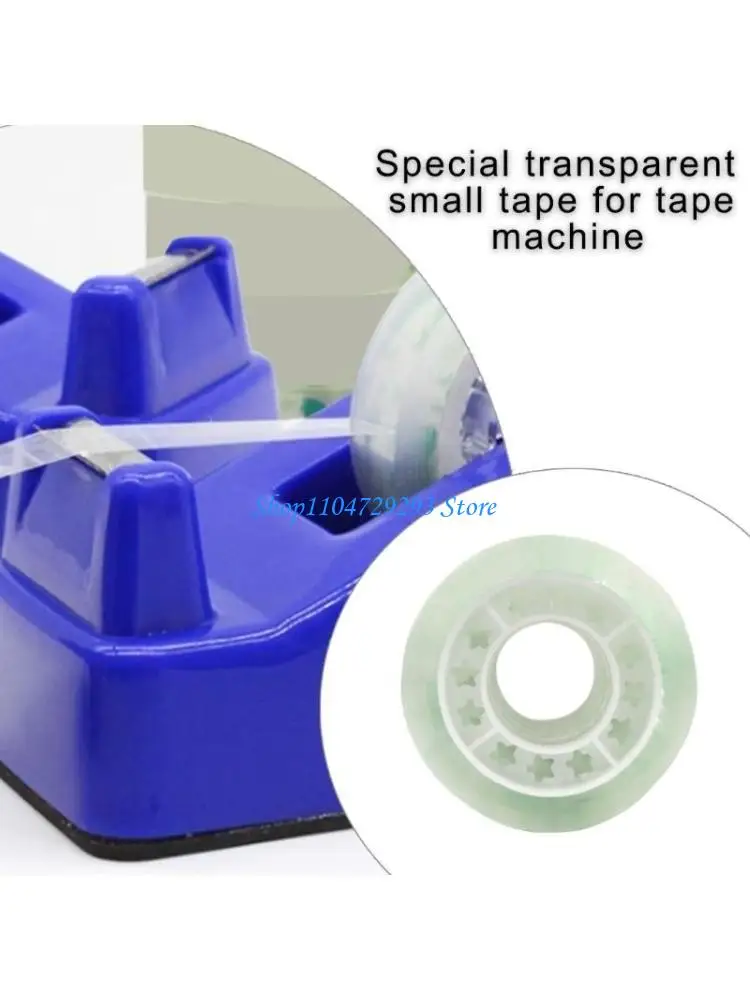 

Y2GD 6/8/10/12PCS Clear Adhesive Tape For Tape Dispenser Packaging Tape Clear Wrapping Tape For House Moving and Art Craft