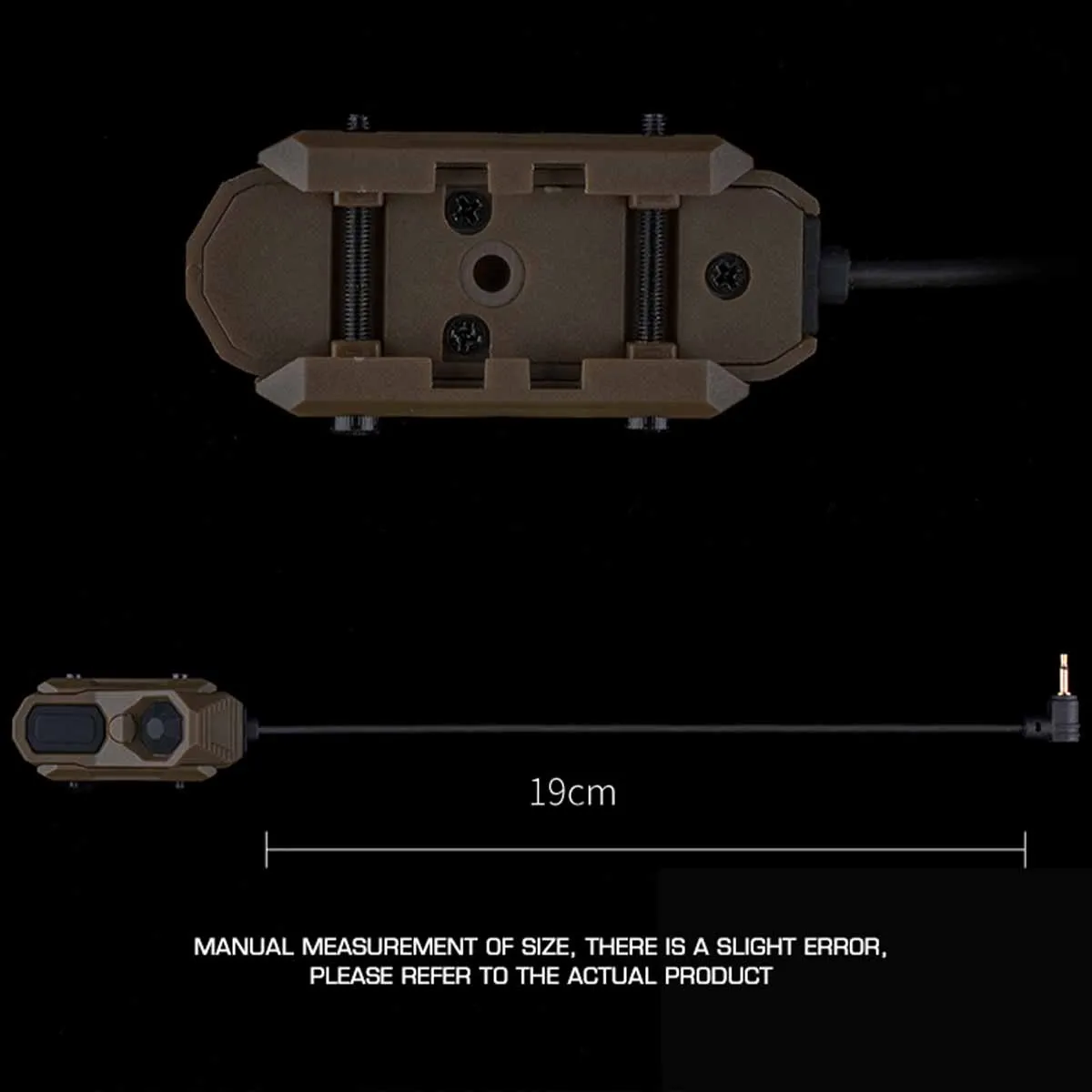 Tactical Laser Sight Remote Control Switch Flashlight AXON Line Control Switch Suitable for Outdoor Hunting Airsoft Shooting