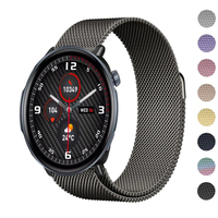 Loop for Zeblaze Btalk 3 Pro Strap Magnetic Stainless Steel Metal Wrist Bracelet for Zeblaze Btalk 3 Pro Band Accessories