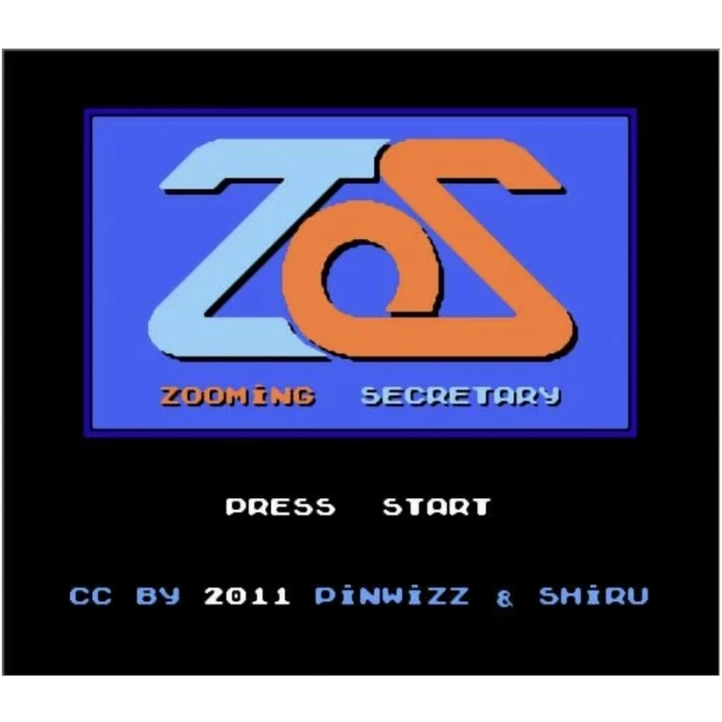 Zooming Secretary Game Cartridge for FC Console 60Pins Video Game Card