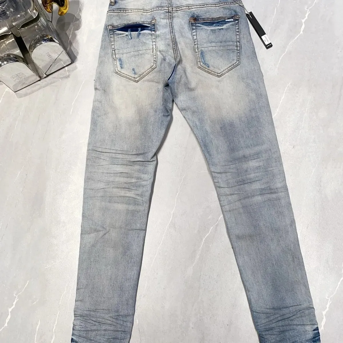 Light Color Classic Men's Jeans 9396