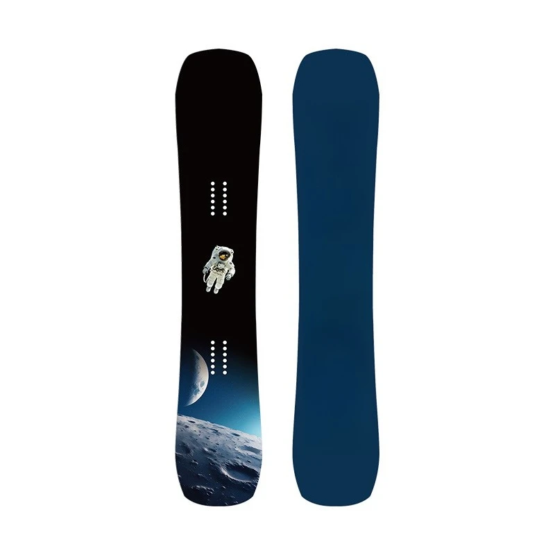 Set da snowboard Escape the Earth Set da sci all'aperto completo con fiori piatti intagliati