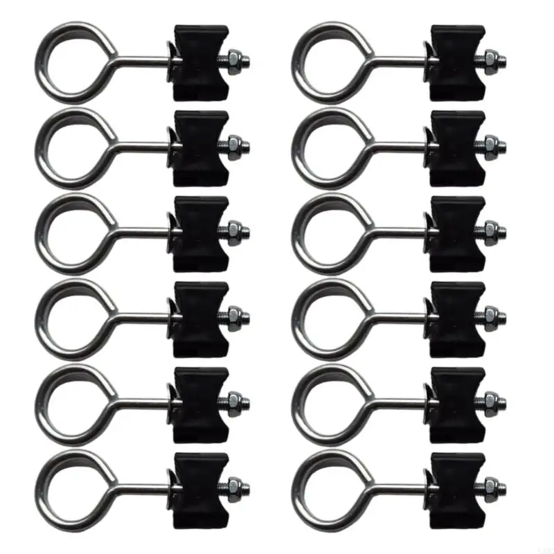 

Pack of 12 Sturdy Galvanized Steel Trampoline Screws High Strength Jumping Equipment Hardware Maintenance Accessories