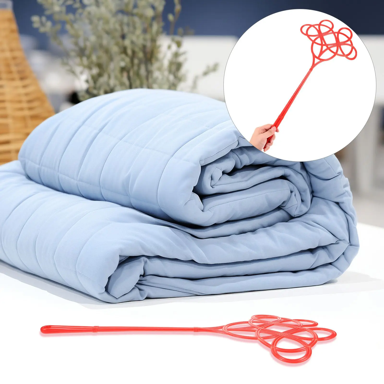 1PC Long Handle Plastic Dust Removal Quilt Cleaner Household Rug Beater Carpet Duster Cleaning Brushes Traditional Quilt Beating