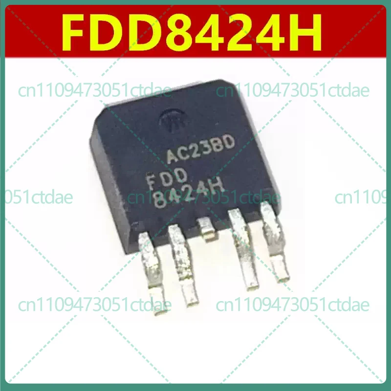 50-200pcs for FDD8424H 8424H TO-252-4 Dual N+P-Channel 40V MOSFET IC