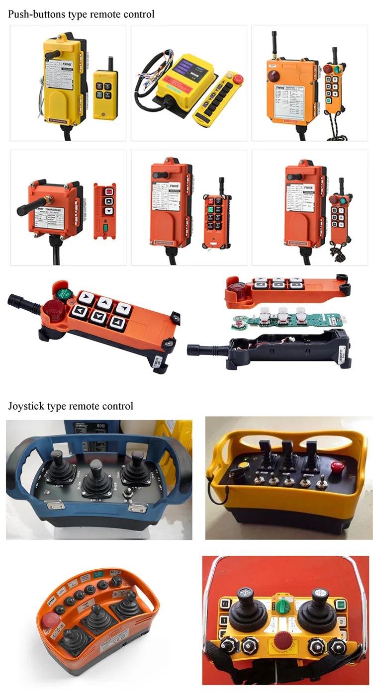 N de pórtico EOT guindaste rádio remoto para guindastes controle remoto sem fio industrial para fácil teleoperação