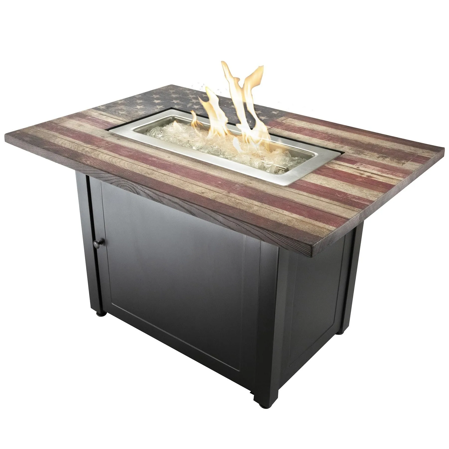 Endl Summer The Americana Outdoor Propane Fire Pit Table, 40