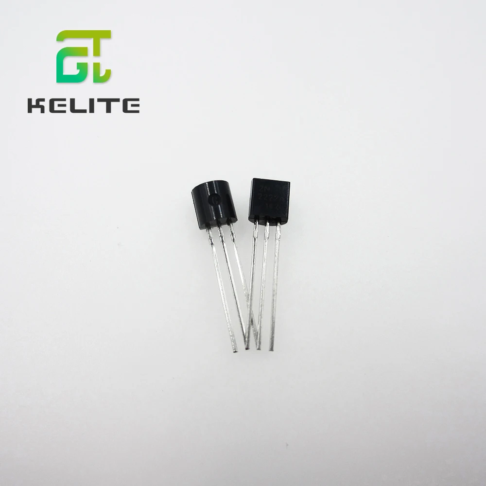 HAILANGNIAO 1000PCS/LOT Transistor Triodo 2N2222A en Línea, Transistores de Conmutación NPN TO-92 0.6A 30V NPN 2N2222