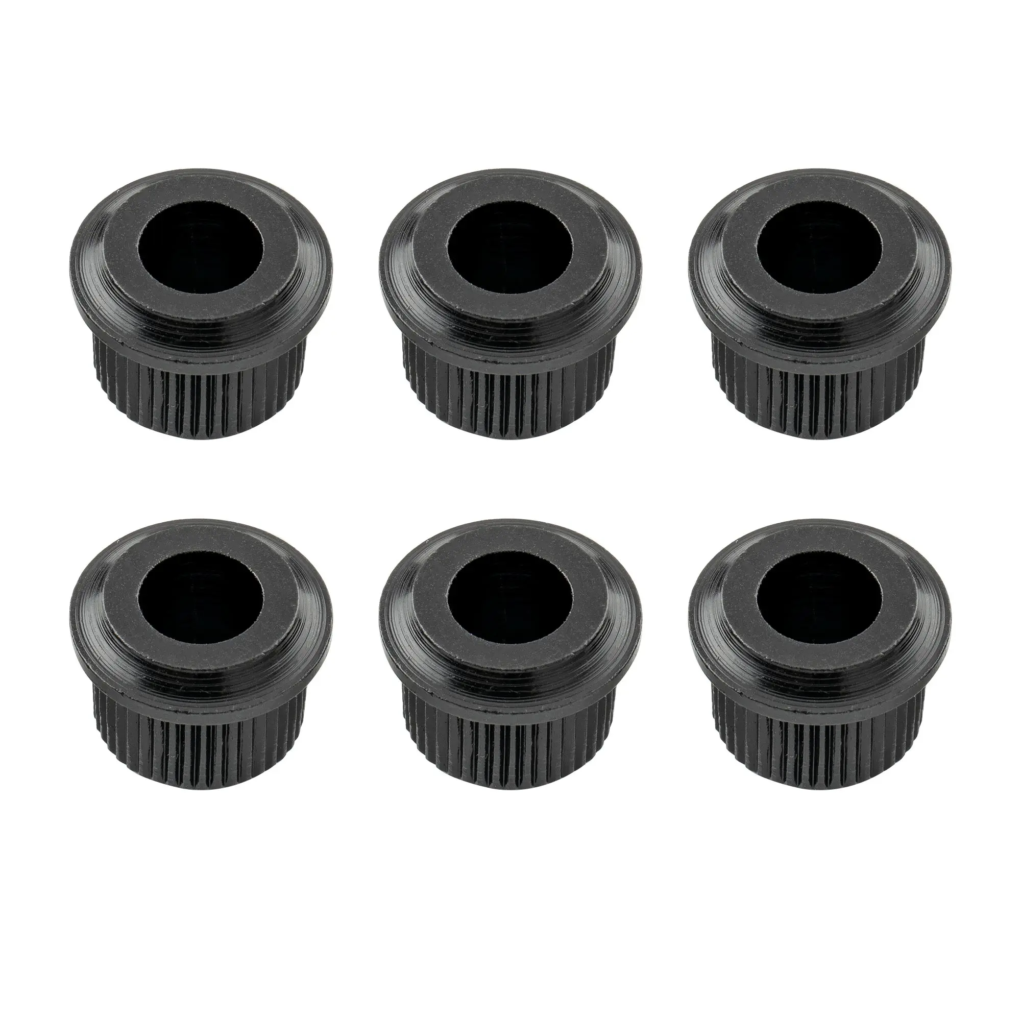 Moder Guitar Tuner Conversion Bushings Tuning Pegs Adapter Ferrules (Set of 6)