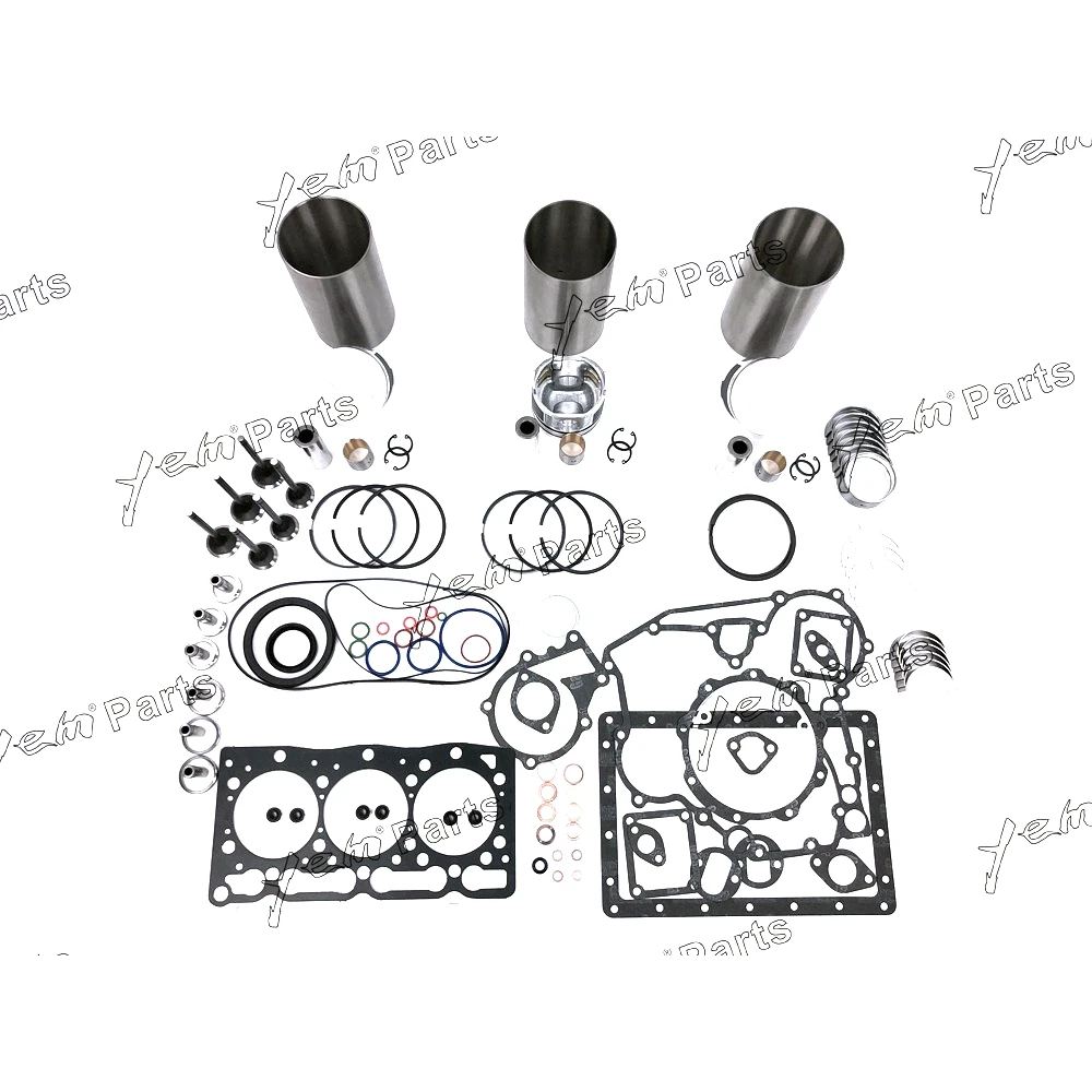 

Made in China STD Overhaul Rebuild Kit For D1105 3 cylinder For Kubota Engine