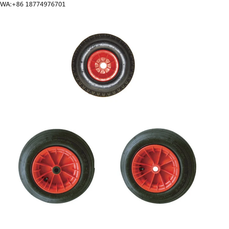 Marine Usage Inflatable Boat Launching Rubber Wheel
