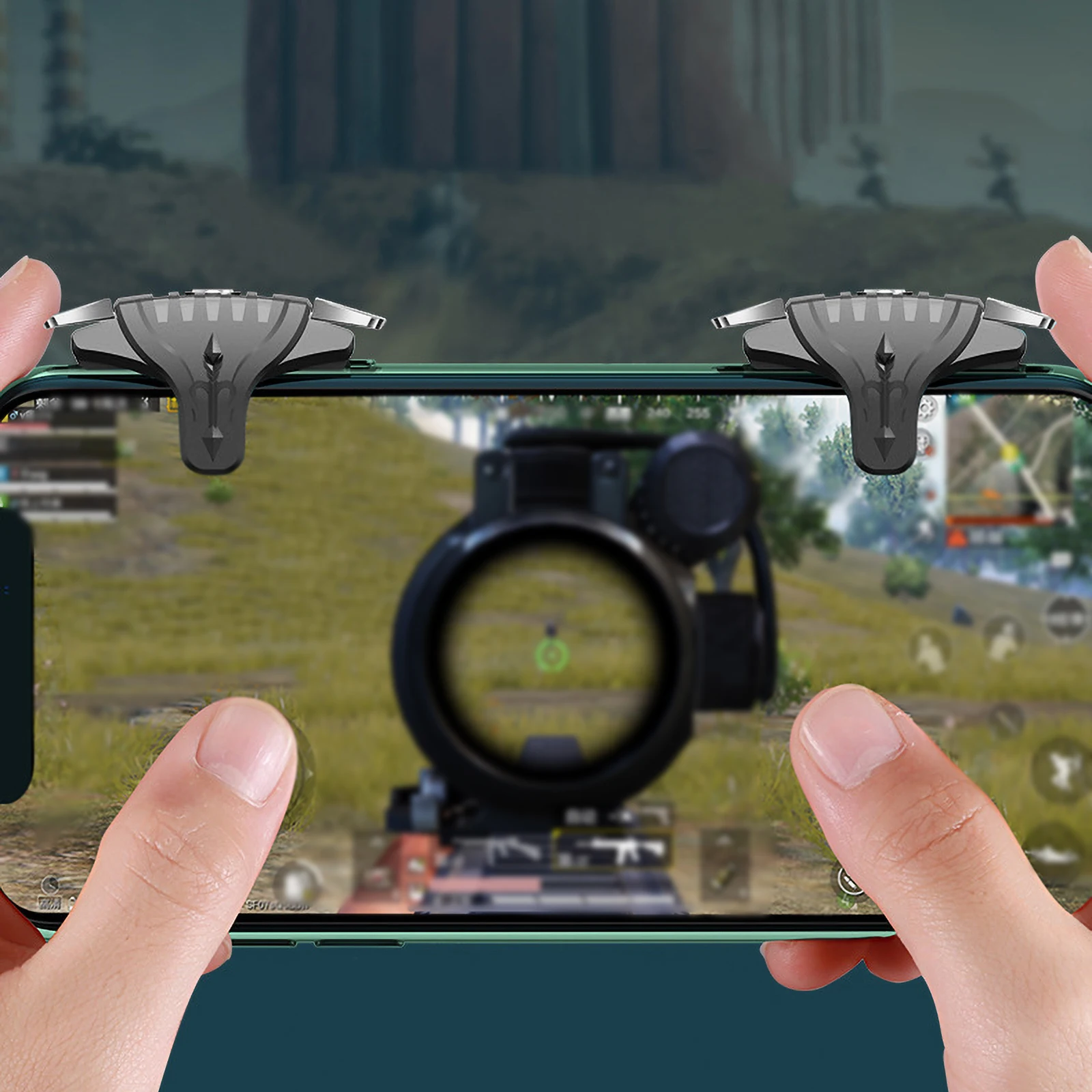 

Gamepad Trigger Cell Phone Side Button Friendly Gaming Alloy Mobile Handle