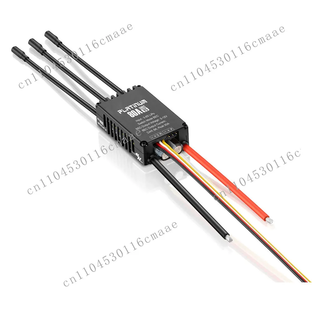 Hobbywing  V5 80A 120A 150A 3-8S Brushless ESC Electric Speed Control Switchable BEC Output for RC Helicopter Fixed-Wing