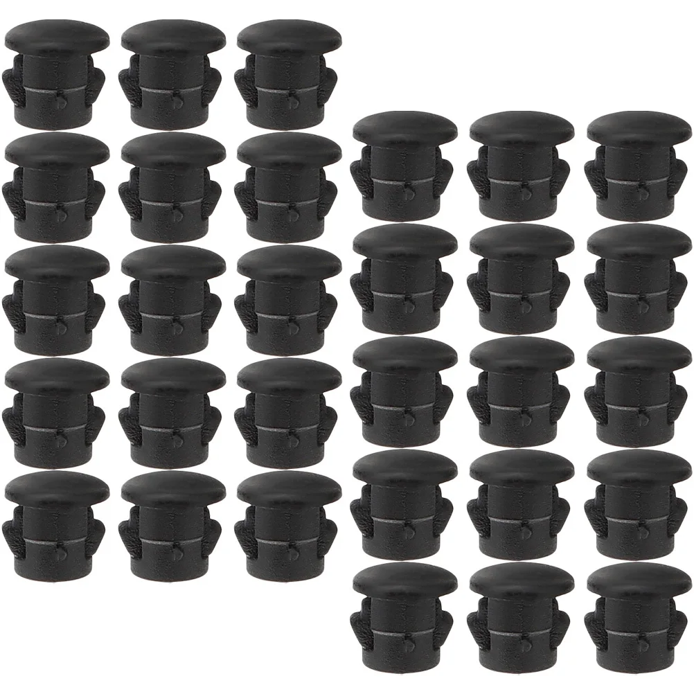 300 pçs plugues de madeira para furos de parafuso plugues de buraco de plástico móveis buraco cobre armário cerca cadeira perna tampões reparação rolhas