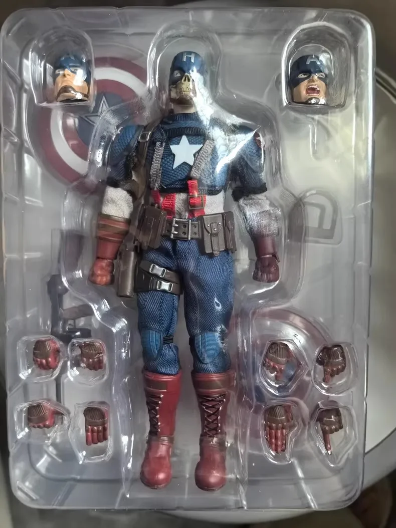 

Игрушки Joy Man JM003 1/12 Коллекционные игрушки Капитан Зомби Америка Военные герои Солдат 6-дюймовая экшн-фигурка Модель Подарки для фанатов