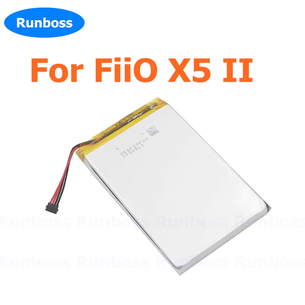 New Replacement Battery For Fiio X1 II 2nd Gen X1 X3 X5 X7 E3 E5 E6 E7 E17 Mark II III 1 2 3 For Fiio X5 II second generation