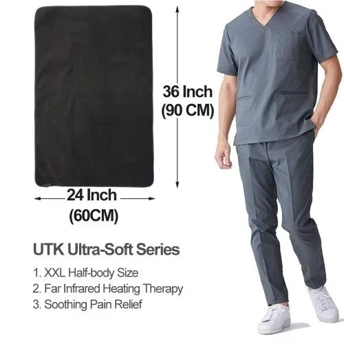 Medium Ultra-Soft Therapy Blanket Portable Heating Pad for Pain Relief Body Therapy