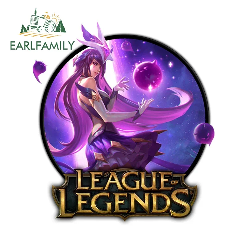 EARLFAMILY لشعار LOL ملصقات سيارات التخييم الأصلية ملحقات السيارة للثلاجة ملصق جرافيتي مقاوم للماء ديكور إبداعي #2