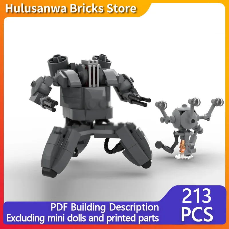 

Popular Game Model MOC Building Bricks Game Heavy Combat Mecha Modular Technology Assemble Children Toys Suit Gifts Holiday