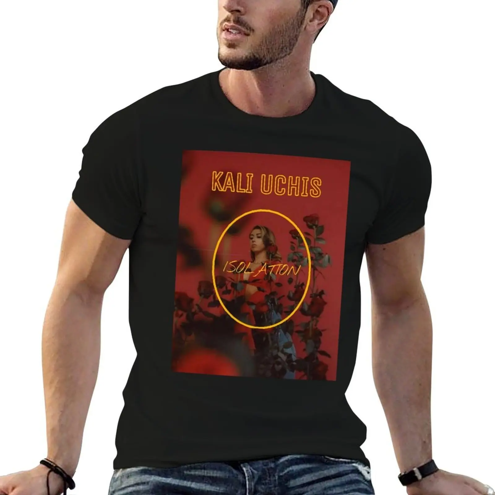 Isolation Kali Uchis T-Shirt oversizeds rapper graphic tees T-shirt men