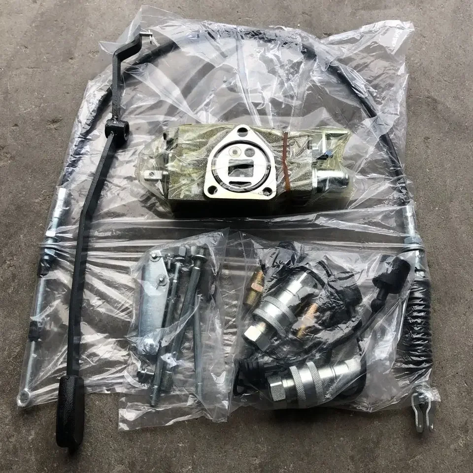 Tractor original parts 704K854K954K auxiliary valve complete set with hydraulic multi way valve installation