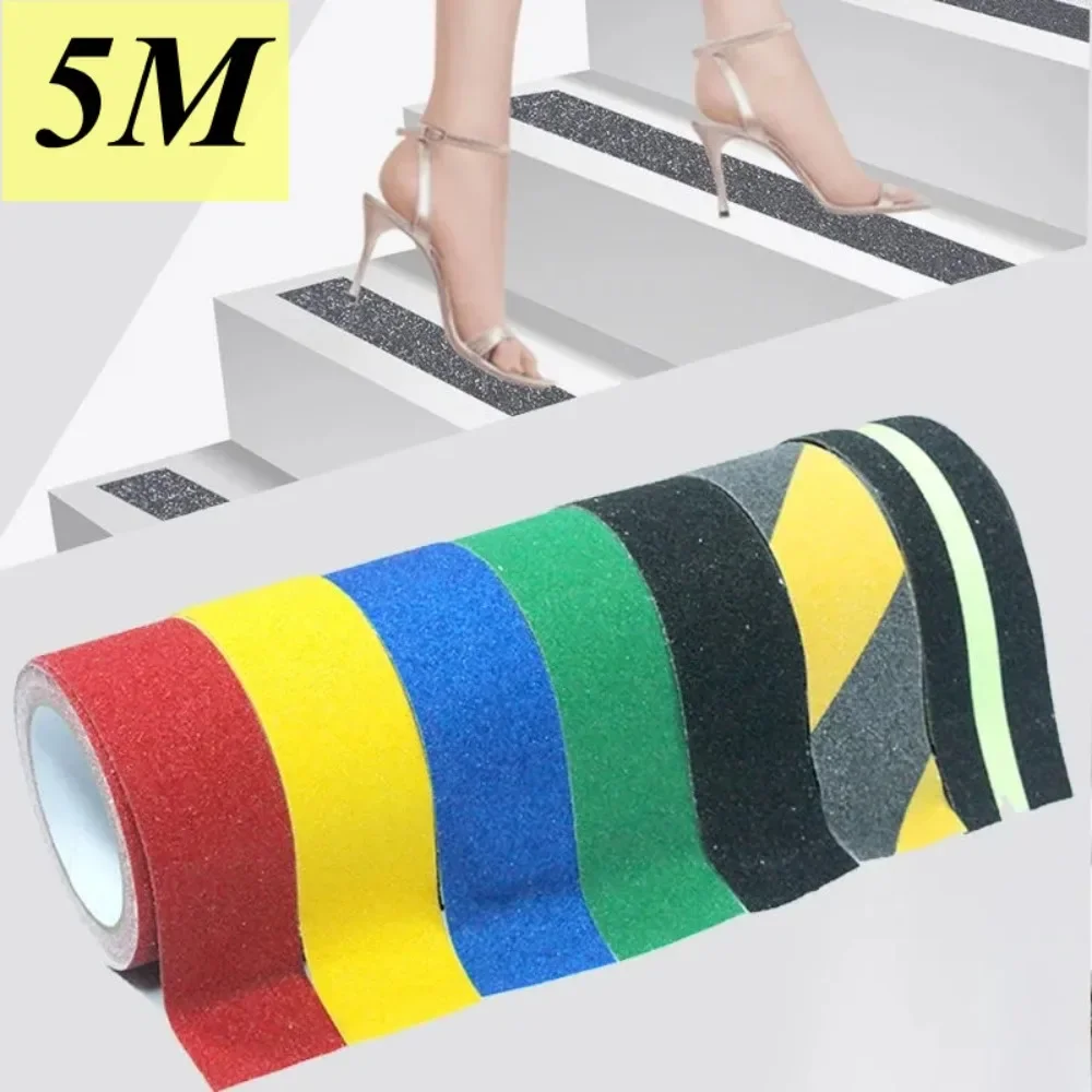 Full Anti Skid Tape Floor Safety Non Skid Tape Roll Anti Slip Adaptive Stickers Frozen Stairs Use on Walkways Stairs Ramps Deck