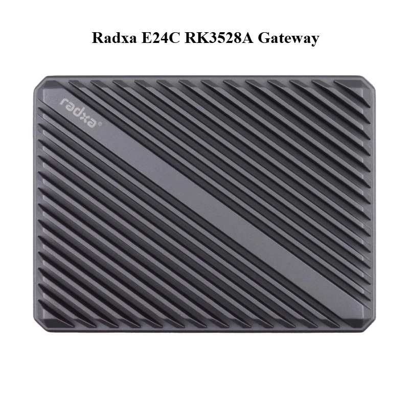 Radxa E24C RK3528A Gateway, Network Computer, Development Board, Four-port Gigabit Network Port