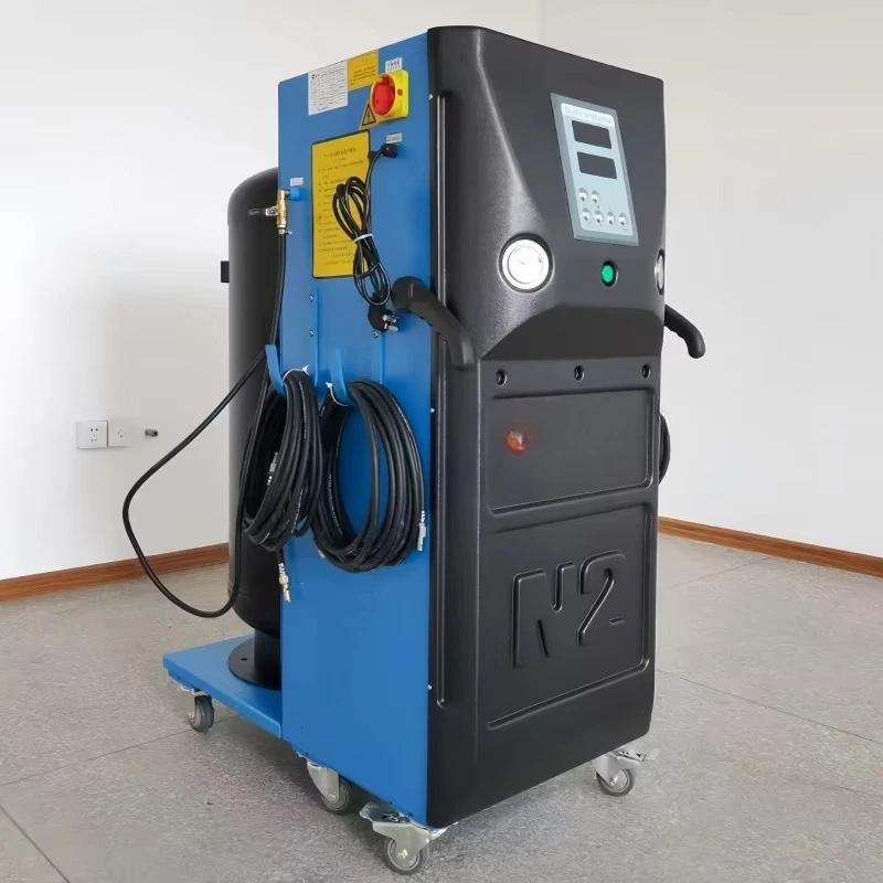 Fully Automatic Car Tire Nitrogen Machine Simultaneously Charges 4 Tires