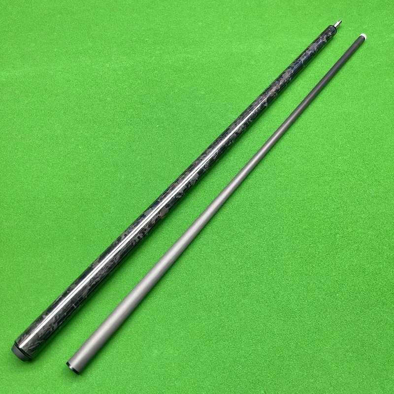Carbon Fiber Pool Cues with Radial Joint Ultra Low Deflection Carbon Fiber Shaft 1/2 Design Durable Billiard Cue