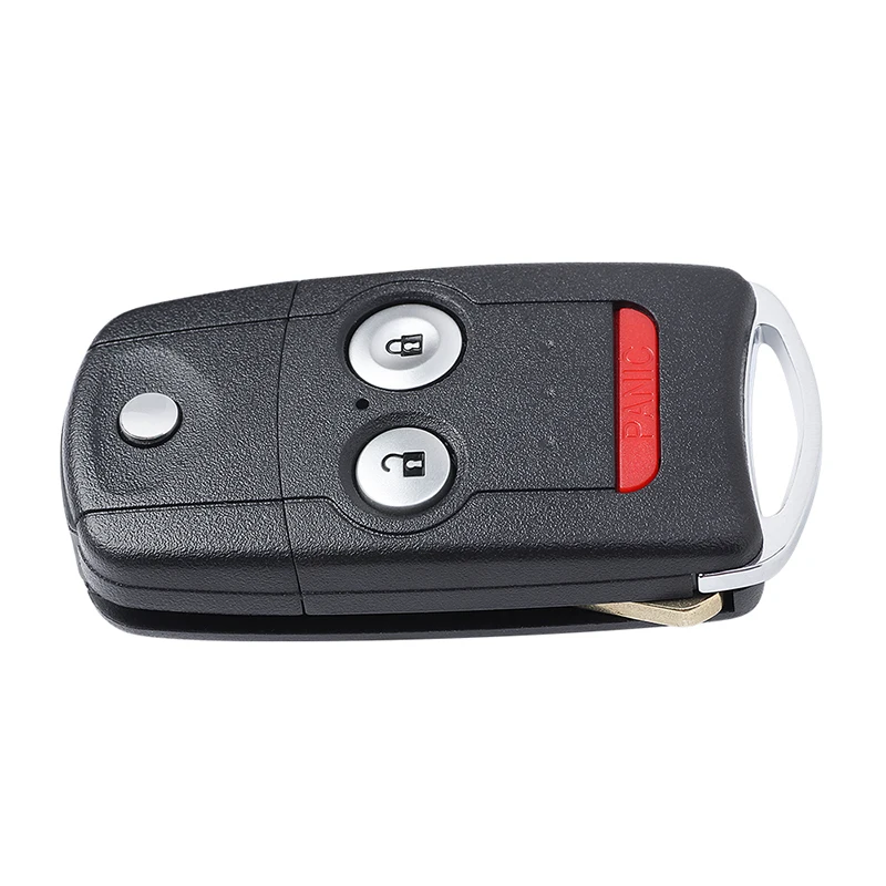 KEYECU for Acura MDX RDX TL TSX ZDX 2007 2008 2009 2010 2011 2012 2013 2014 Flip Remote Key Fob N5F0602A1A 313.8MHz ID46 Chip