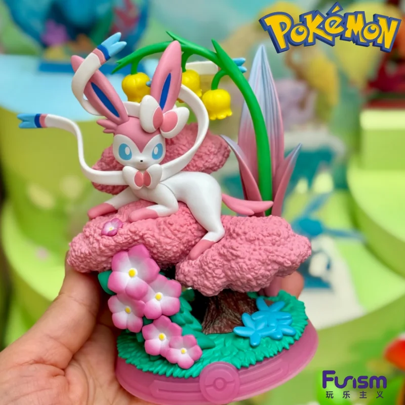 funism-official-pokemon-eevee-series-v3-blind-box-sylveon-cute-action-figure-model-toy-desktop-ornament-holiday-birthday-gift