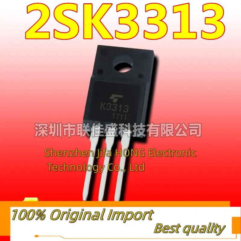 10PCS/Lot   2SK3313 K3313 12A/500V TO-220F MOSFET  N-Channel  Best Quality